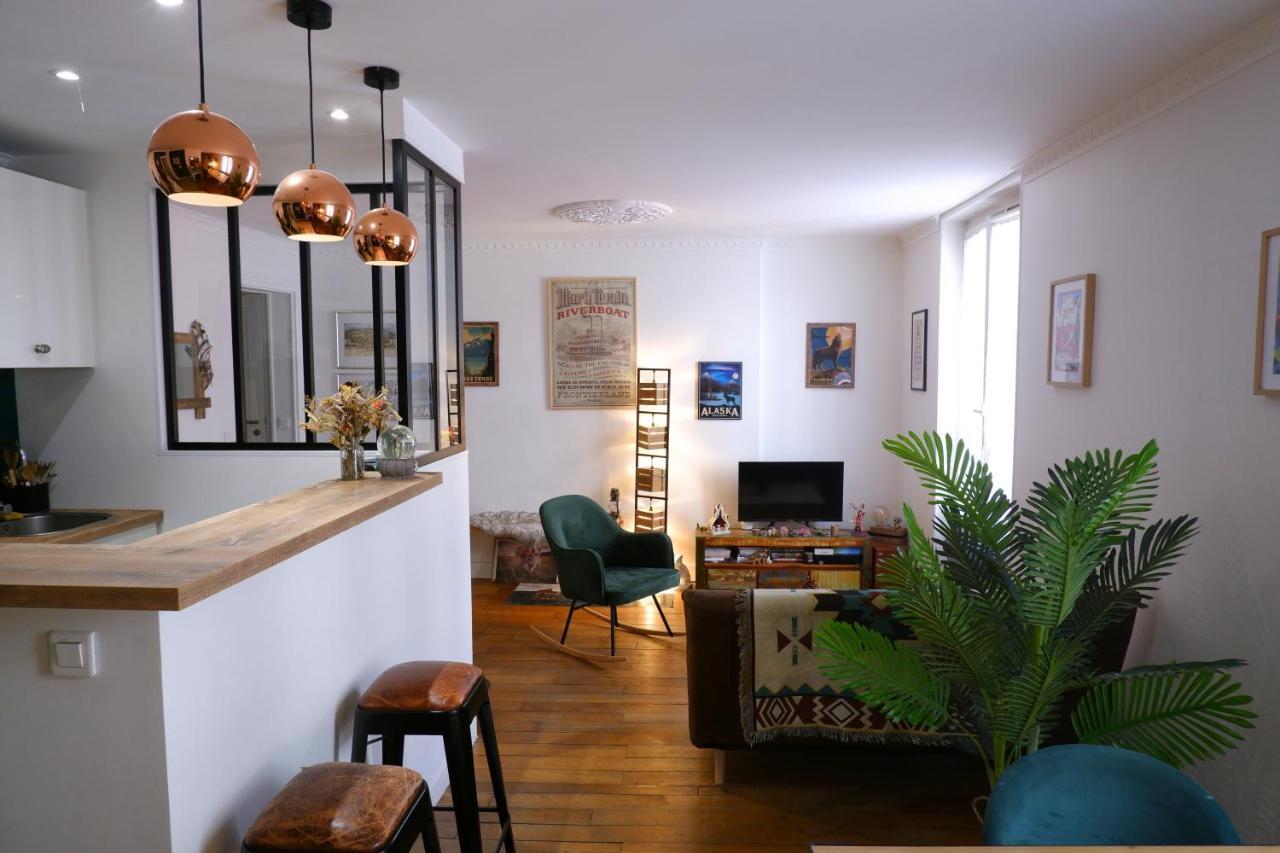 Cosy Magical Flat Apartamento Paris Exterior foto